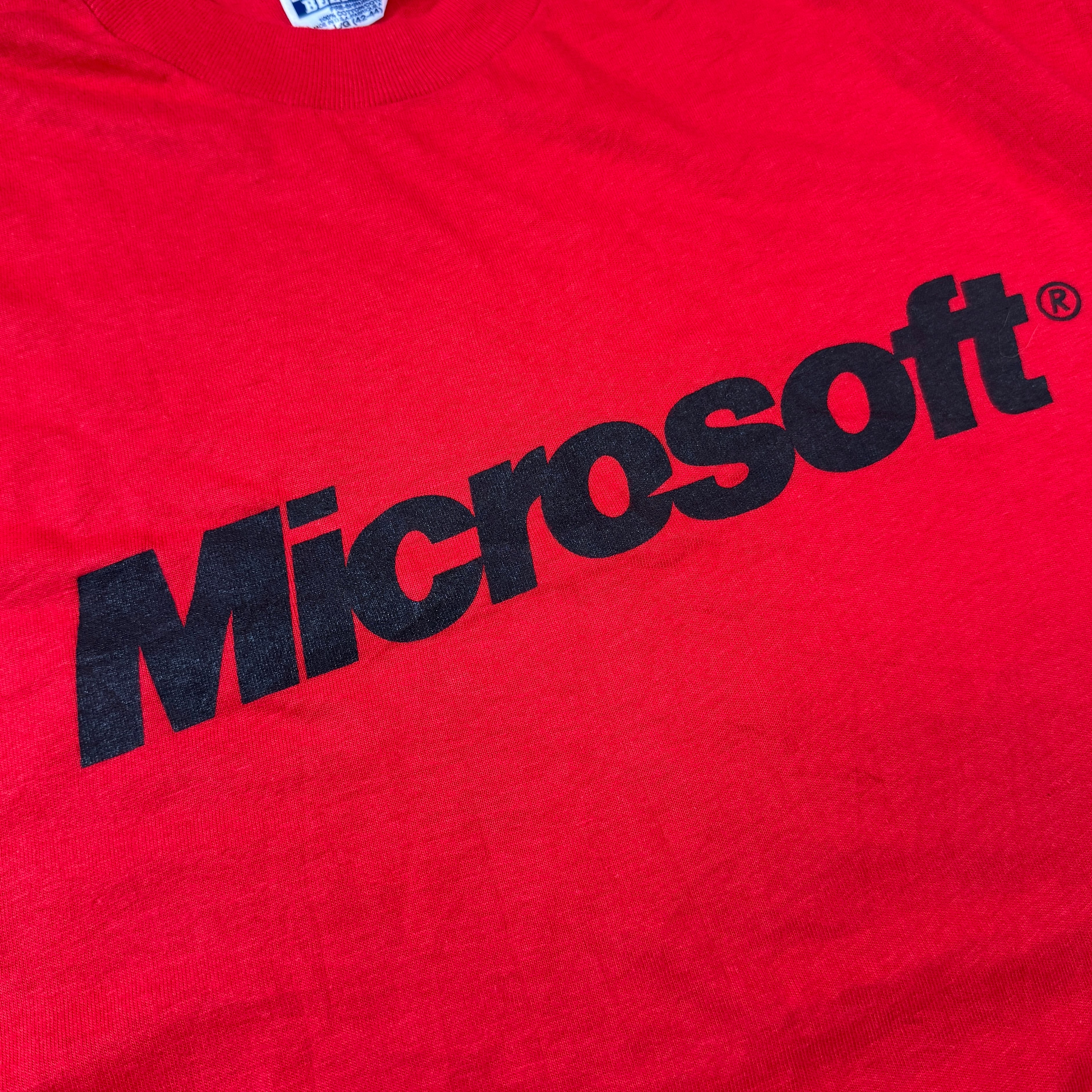 90s Microsoft Hanes 企業 TEE 古着 | soro used clothing