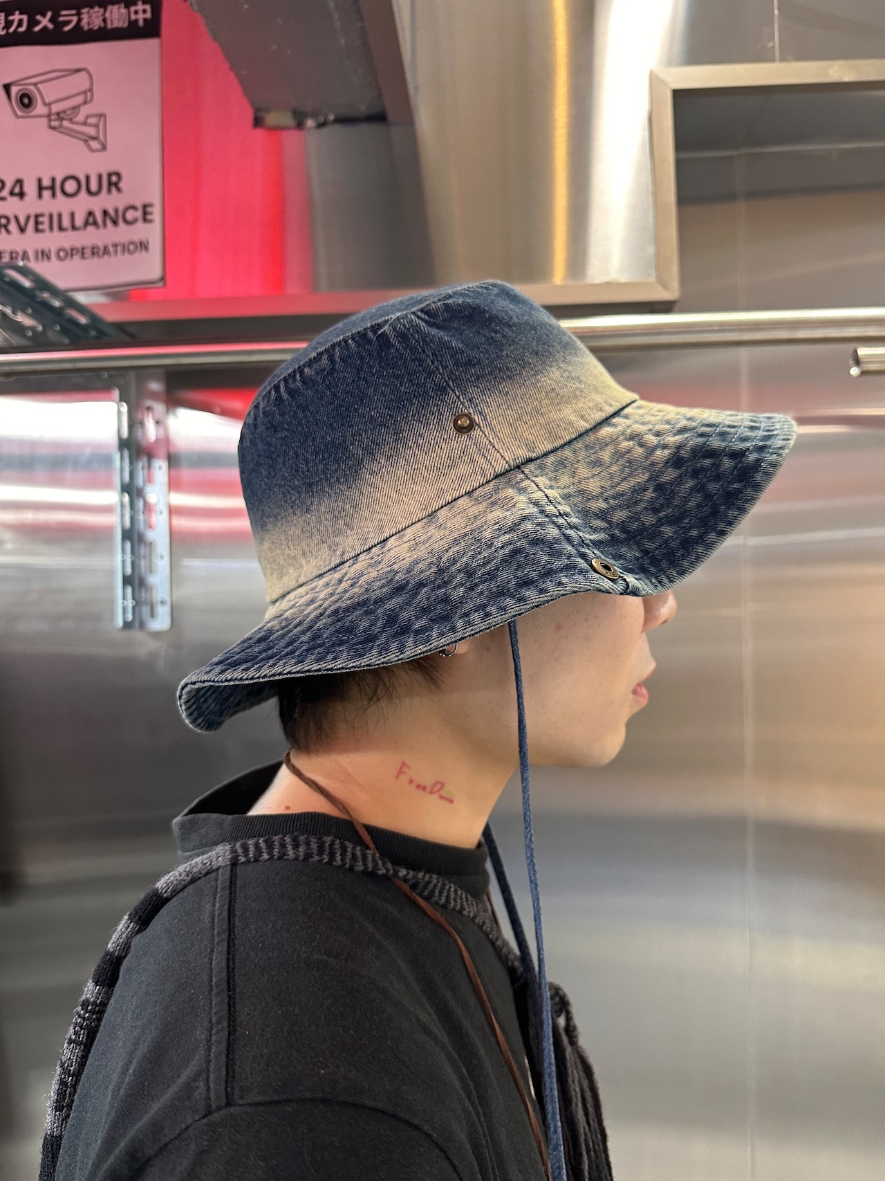 【PLANET STUDIO】denim adventure hat