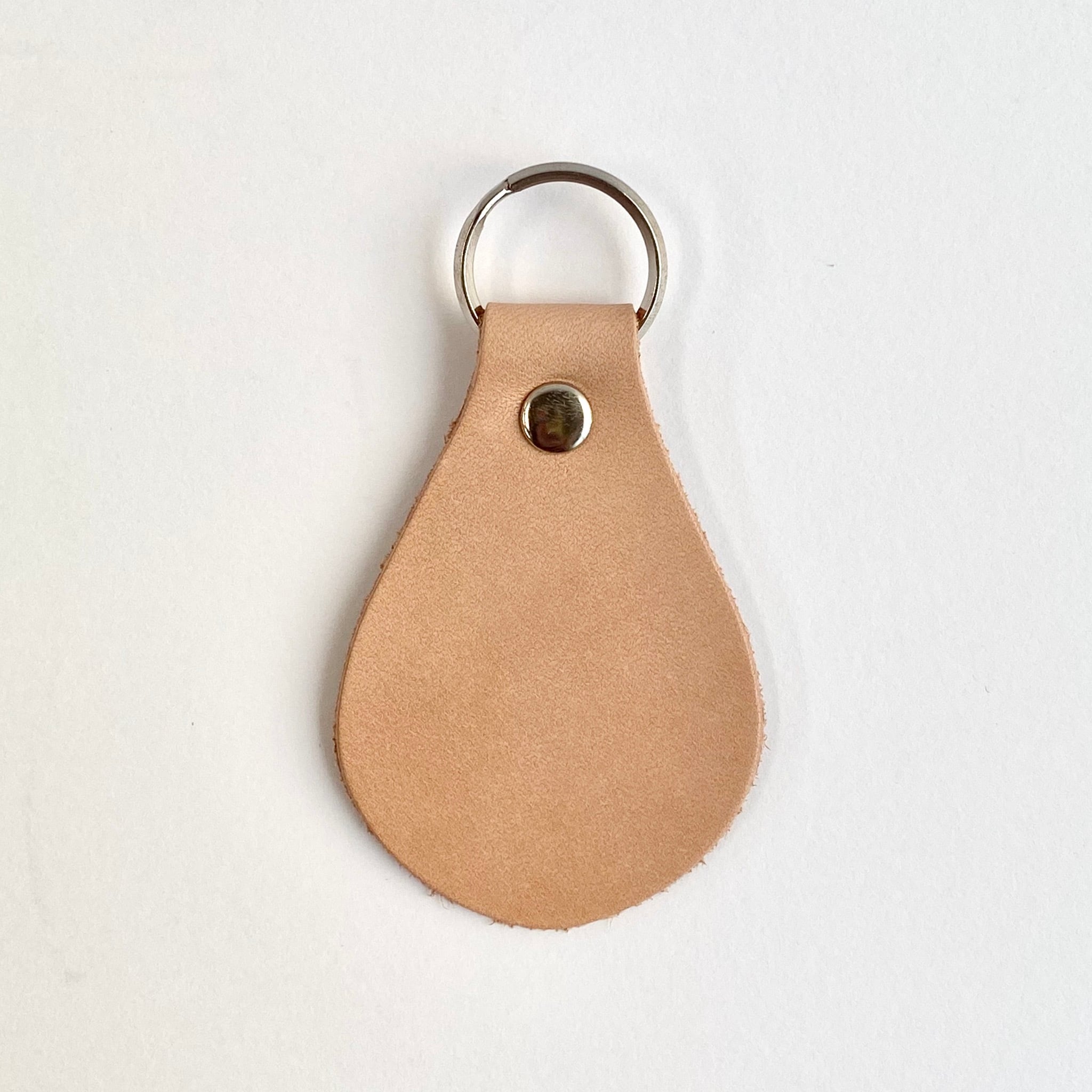 【しずく型革キーホルダーキット】動画・下絵つき【送料無料】