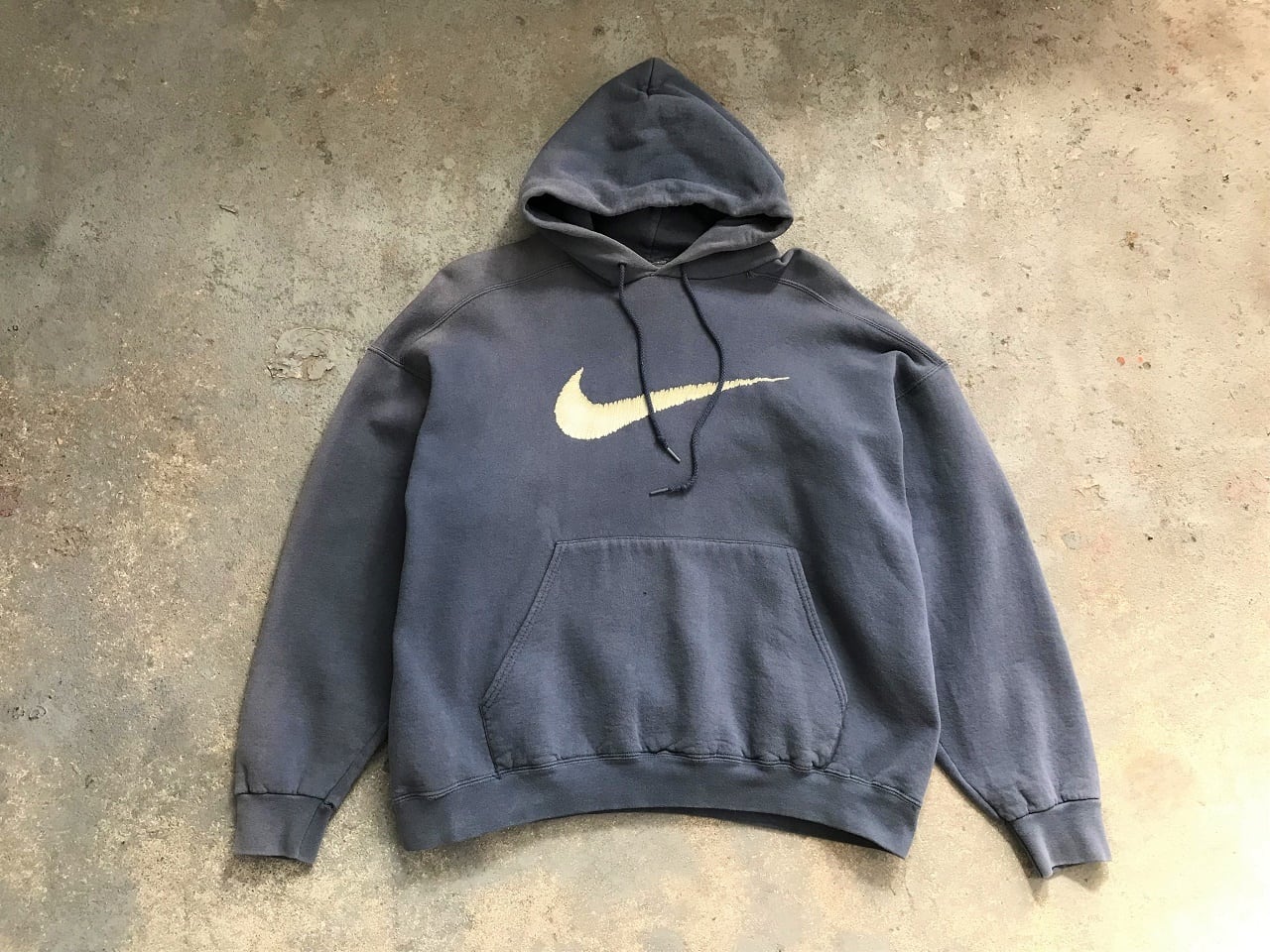 90s NIKE big swoosh hoodie MADE IN USA