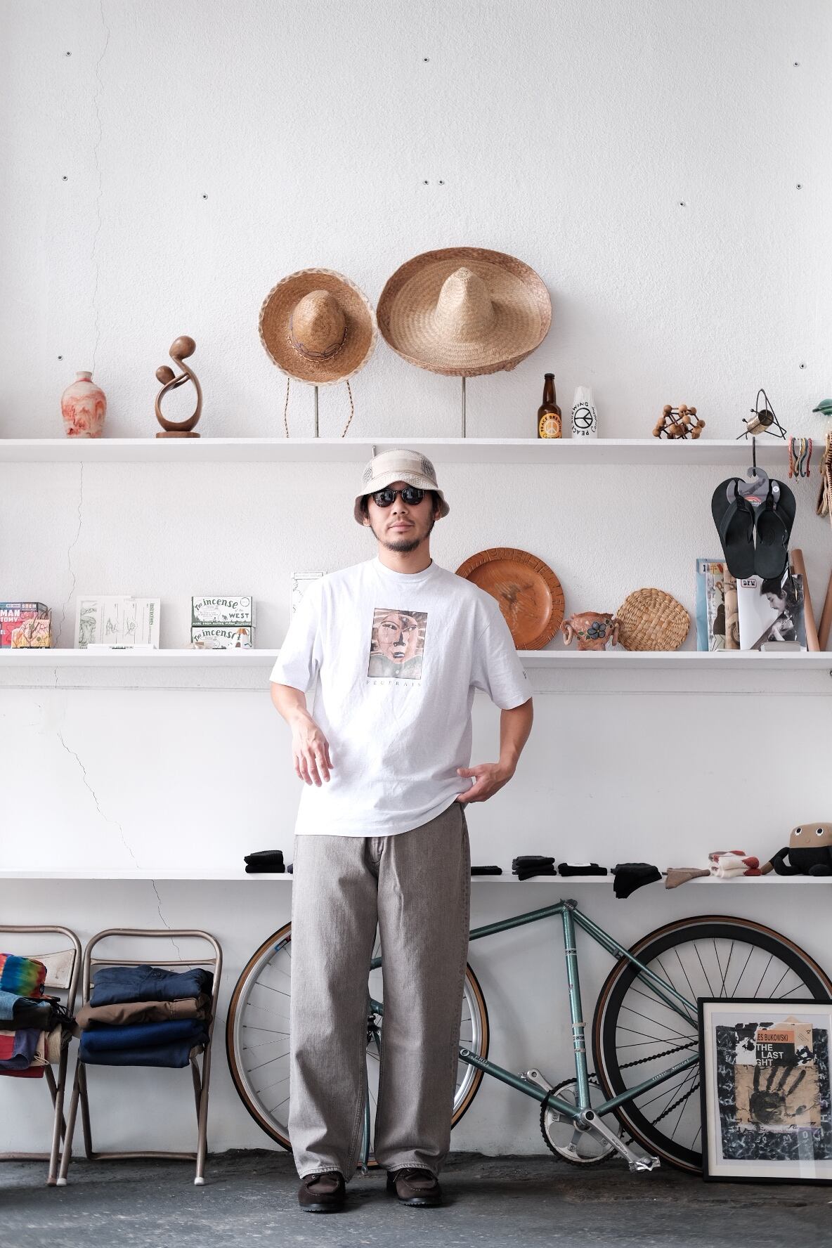 ENDS and MEANS＜エンズアンドミーンズ＞Relaxed fit 5 Pockets Denim