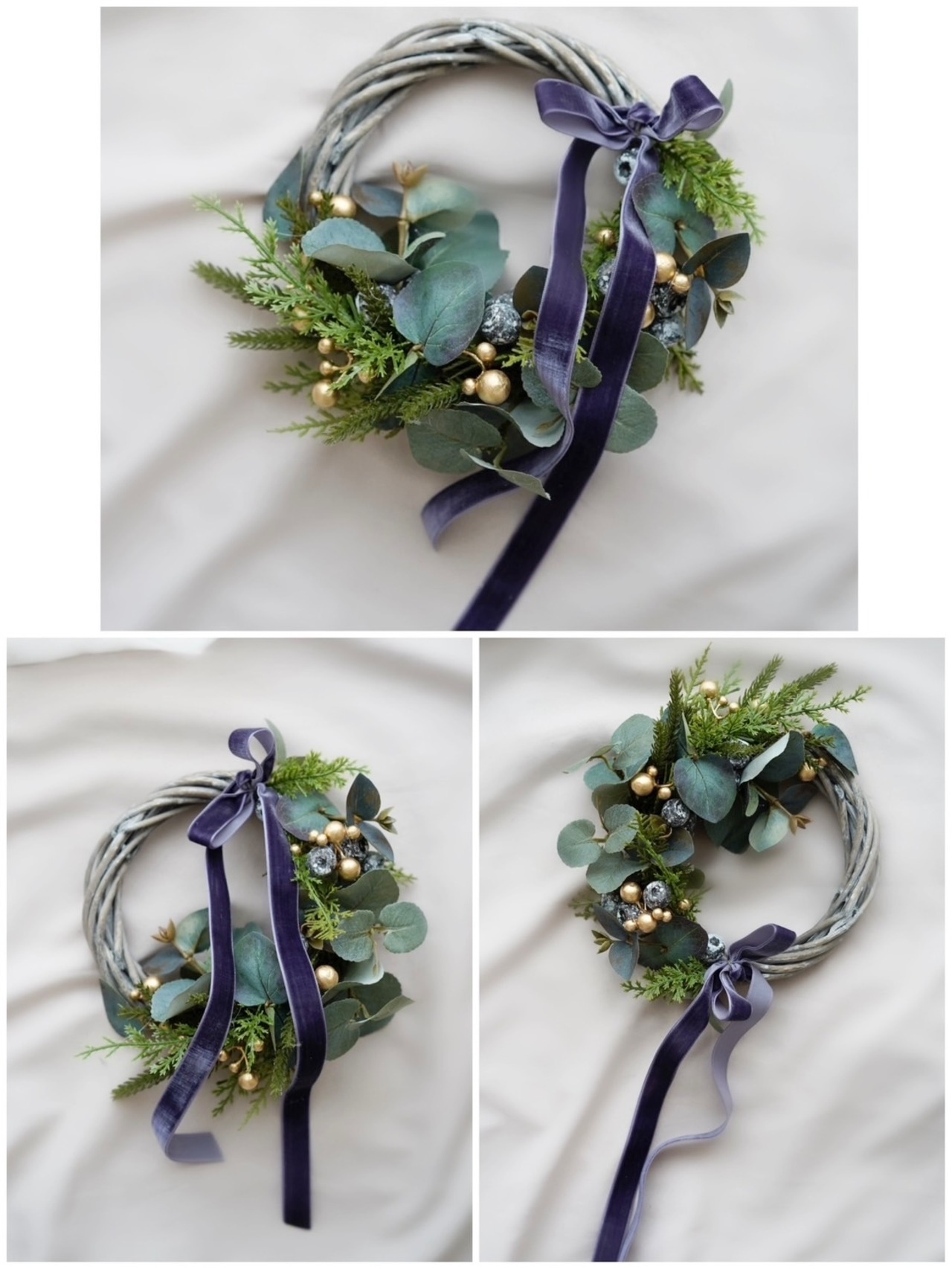 【ペアセット】3way クリスマス ハーフリース レッド ブルー ペア ギフト