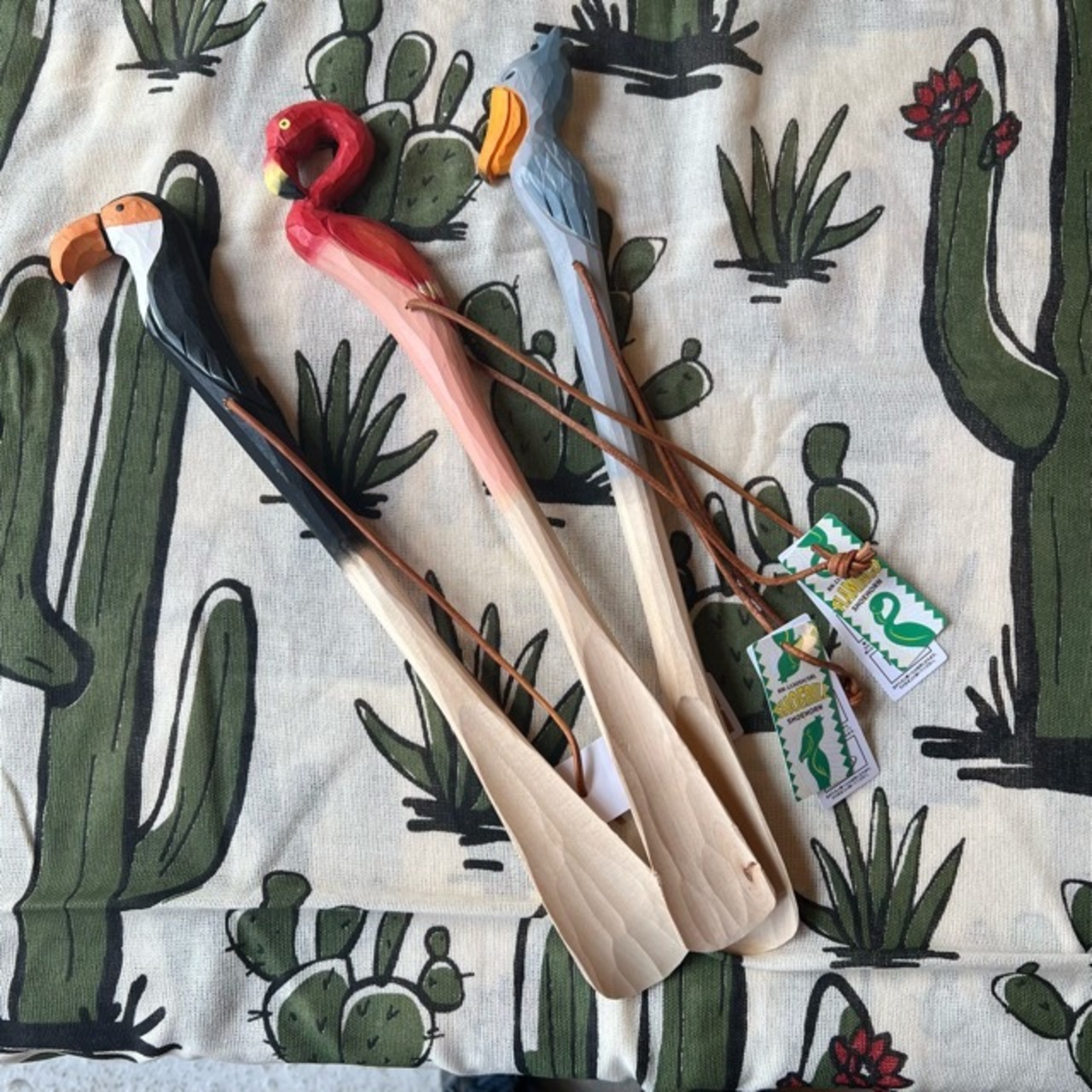 DULTON BIRD SHOEHORN　3Type　ダルトン　鳥の靴ベラ　３種　鳥　靴ベラ　Foot　ヘラ　靴　Shoes　フラミンゴ　オオハシ　ハシビロコウ FLAMINGO　SHOEBILL TOUCAN