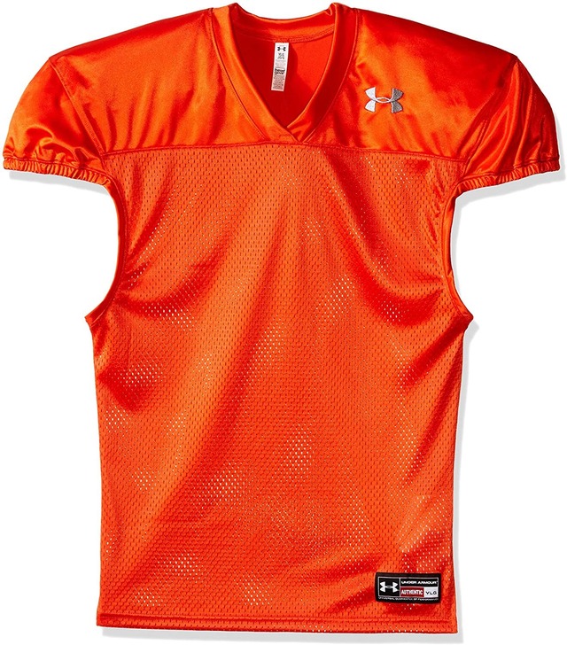 UA PRACTICE ヒートギア アメフト ジャージ オレンジ