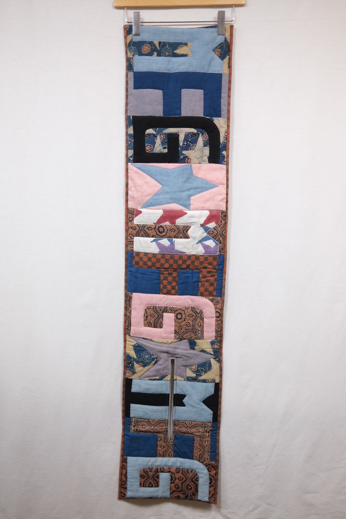 Story mfg”Puffer Scarf Star Scraps Ptchwork “ | Lapel online store