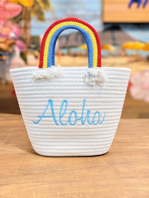 レインボーハンドルBAG（WHITE）