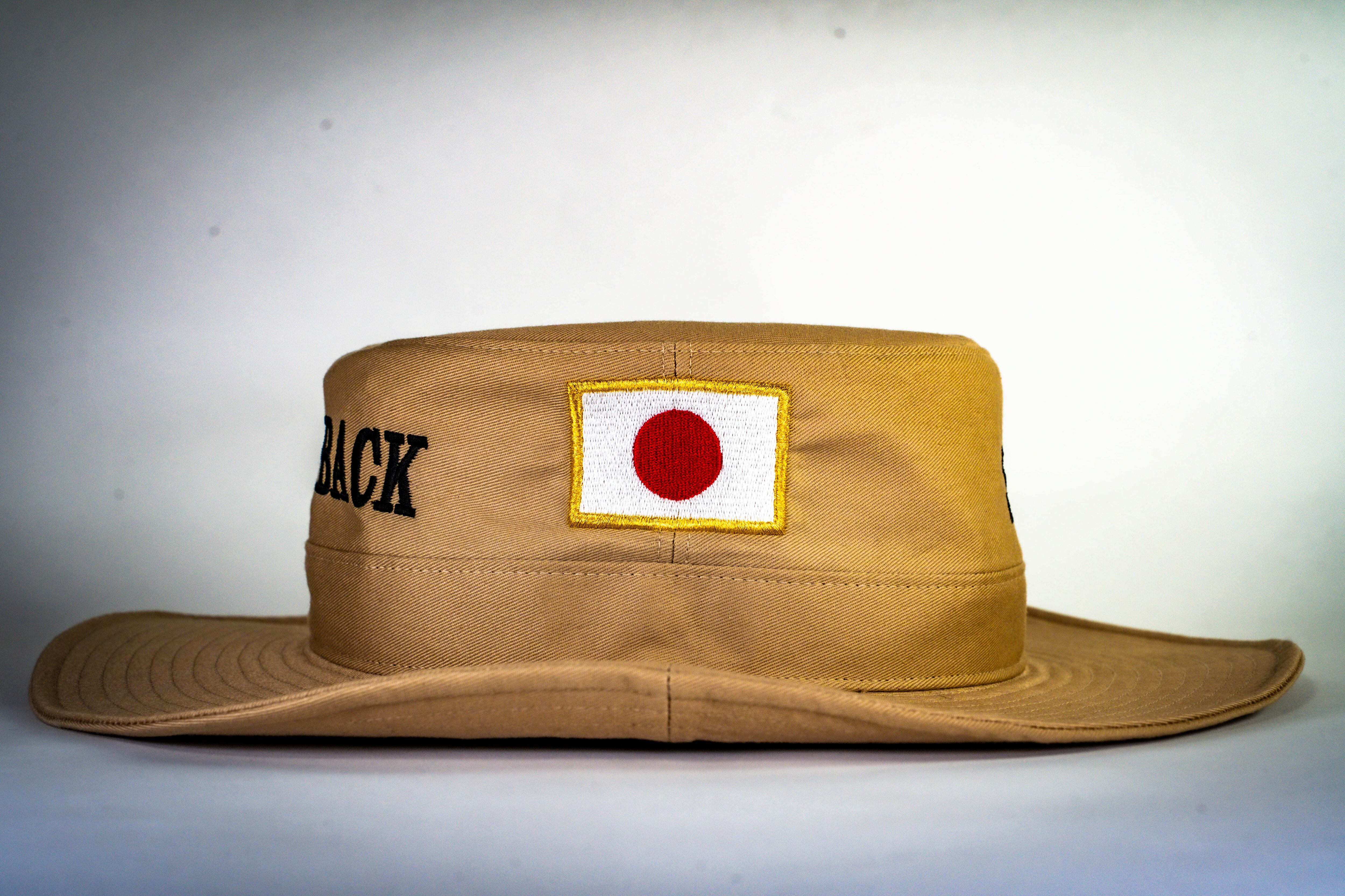 Japan is back ハット カーキ | チームサナエ Veanas号公式グッズ販売