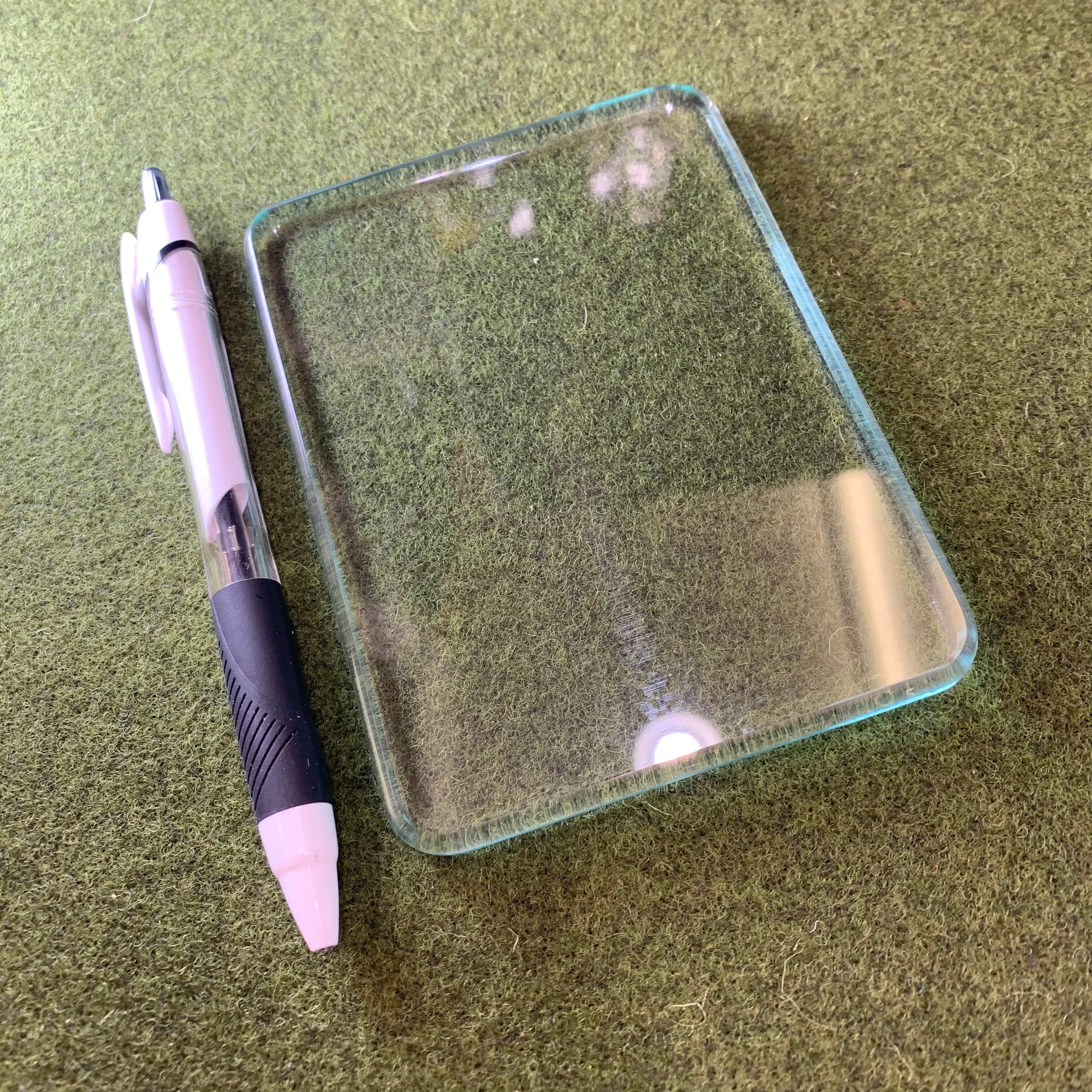 磨きガラス板 | and leather 【初心者～中級者のための革素材・レザー