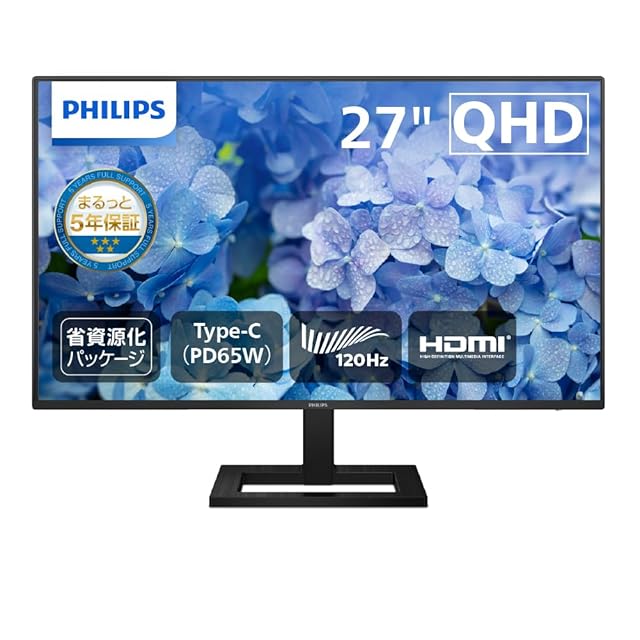 PHILIPS 液晶ディスプレイ PCモニター 24E1N5500E/11 (23.8