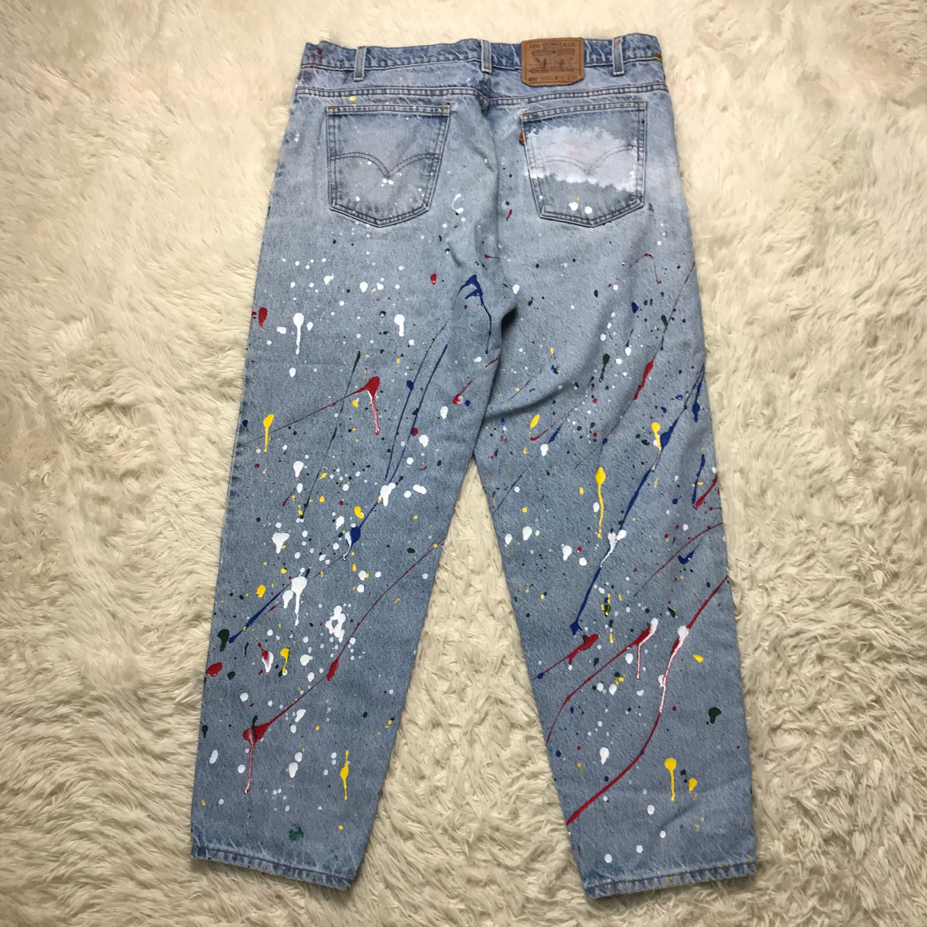 激安ブランド 【Levi's】550激レア！オレンジタブ☺︎超美品