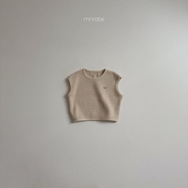 <LAST1>[即納]minirobe / waffle vest