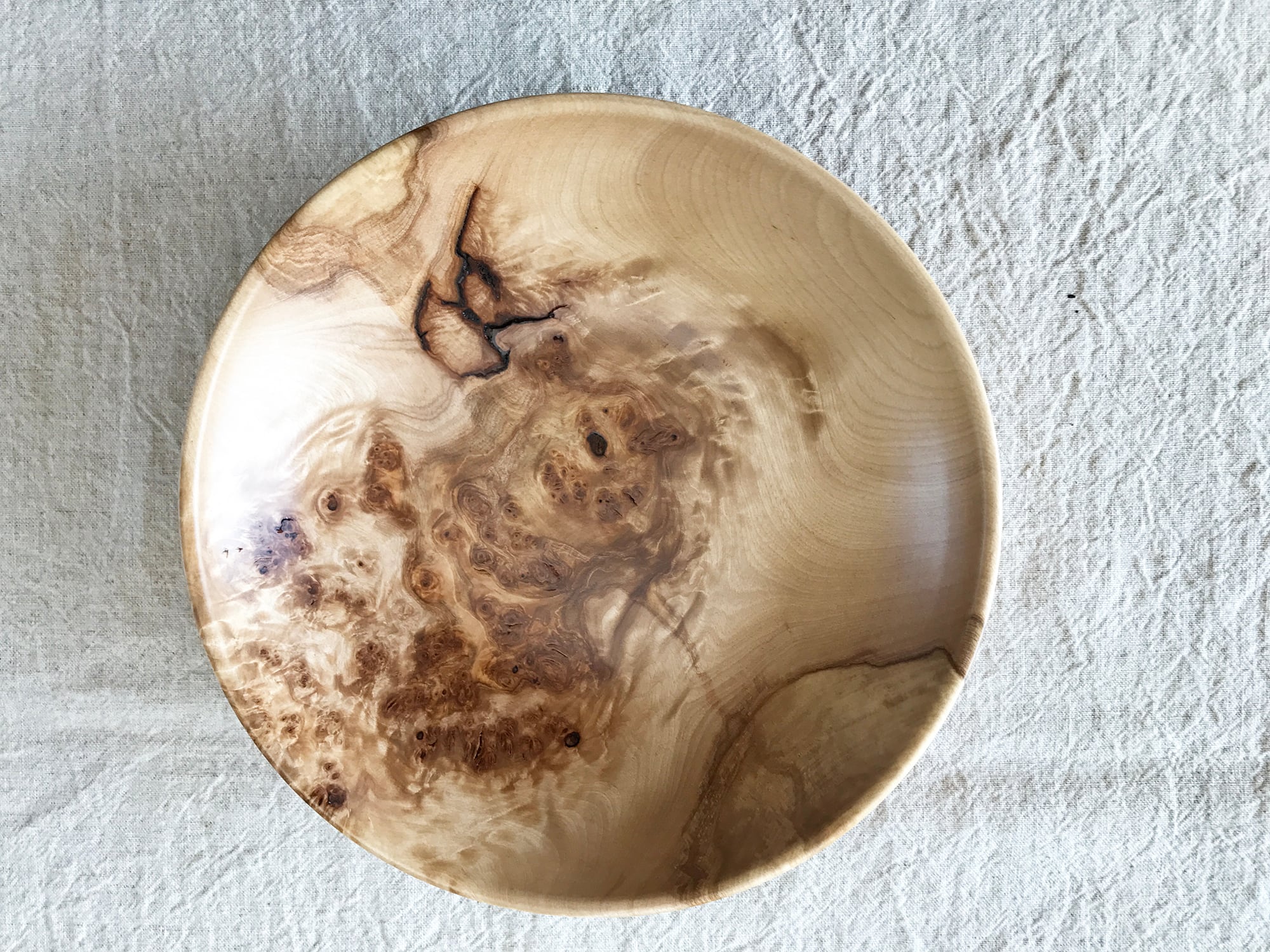 岳樺瘤 中鉢 | 工房 十勝の木のうつわ web shop