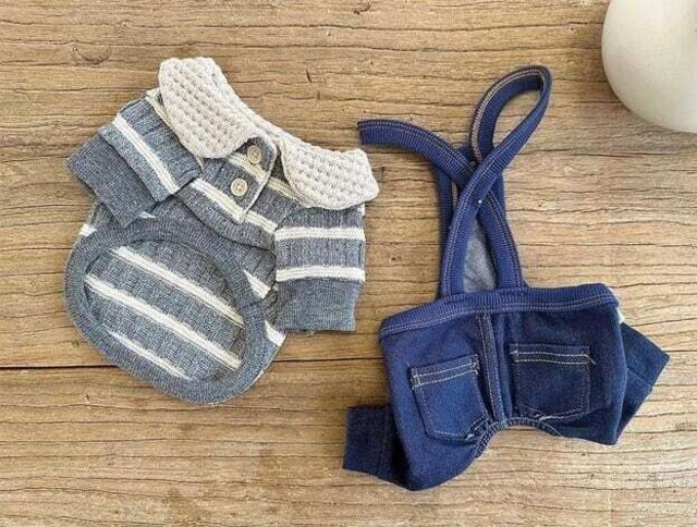 即日納品"犬服/tops”