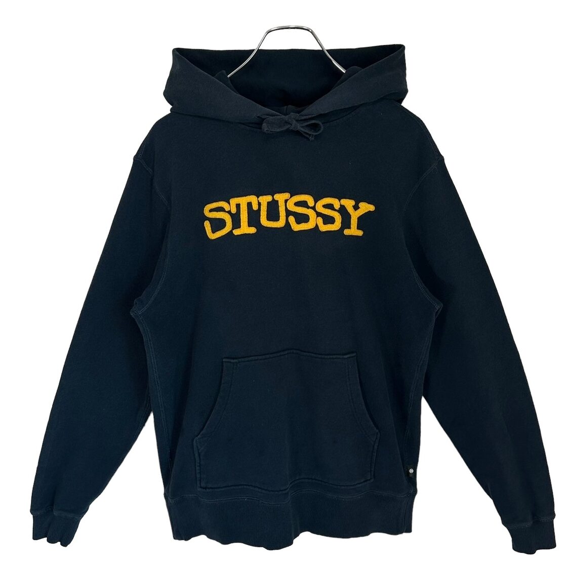 即完売 STUSSY ステューシー パーカー センター刺繍ロゴ ビックサイズ 