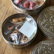 バリのラウンドボックス Mサイズ