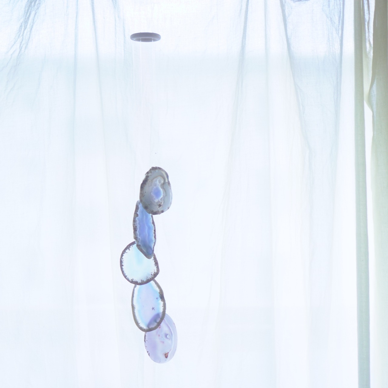 Salt Lake 12 - アゲートヒーリングチャイム / Agate Sun Catcher Wind Chime 668