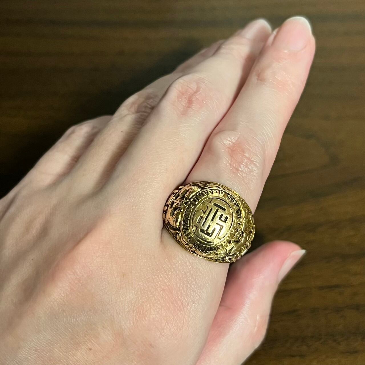 VINTAGE TIFFANY & CO. United States Naval Academy 1937 Class Ring