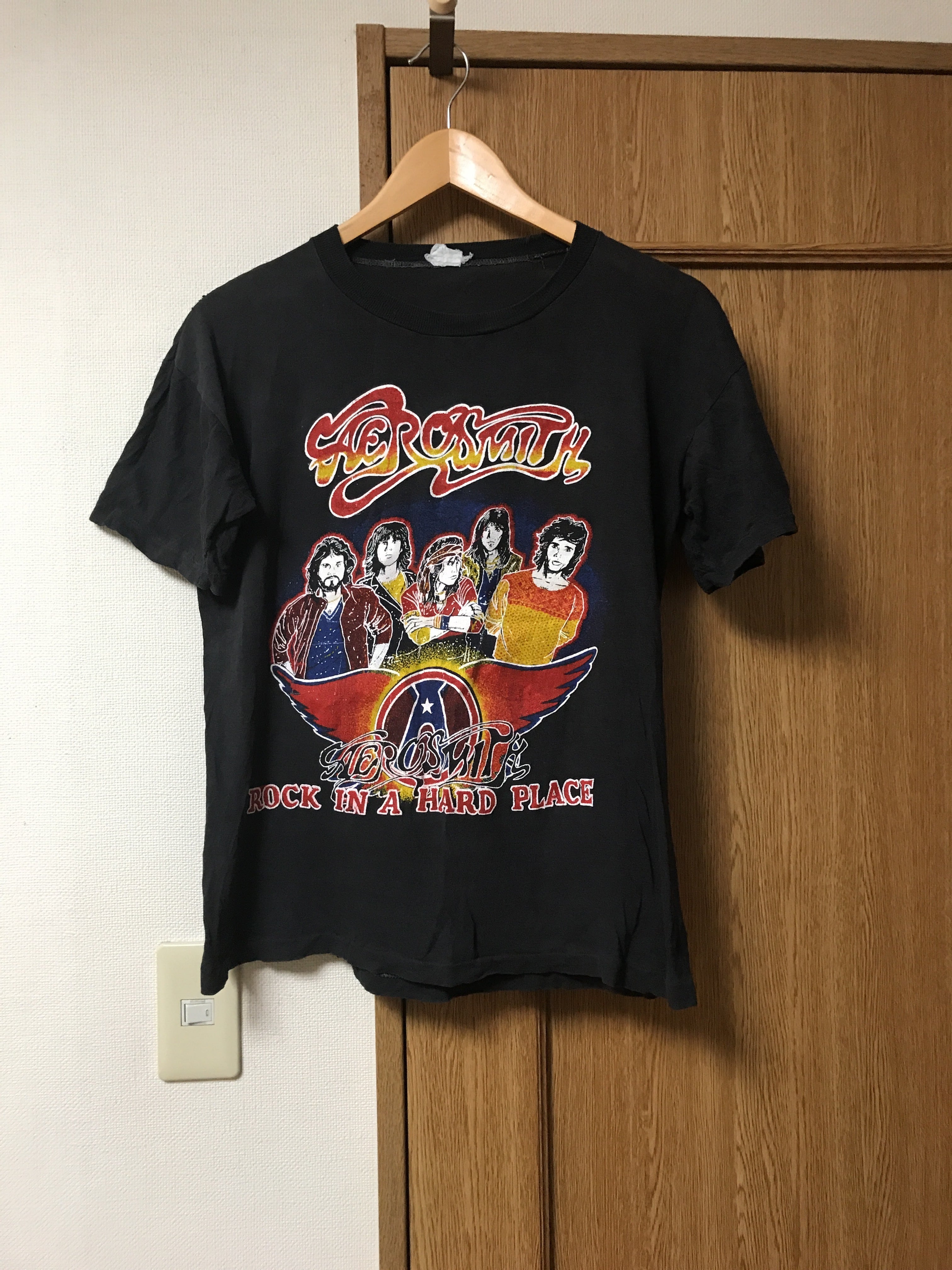 エアロスミス　ヴィンテージ　Tシャツ　【希少空山デザイン】