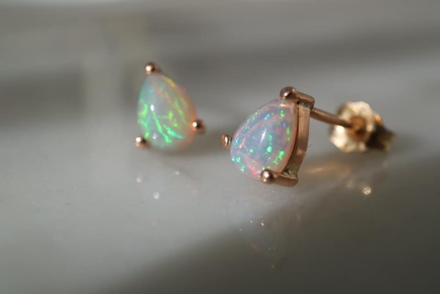 Rainbow Moonstone ring