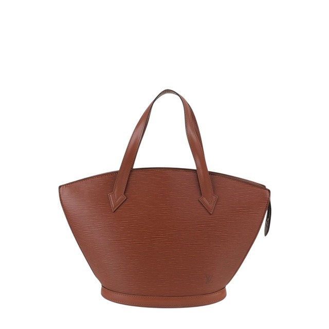 LOUIS VUITTON ルイヴィトン エピ トートバッグ ブラウン レザー サンジャック vintage ヴィンテージ オールド p6db2u