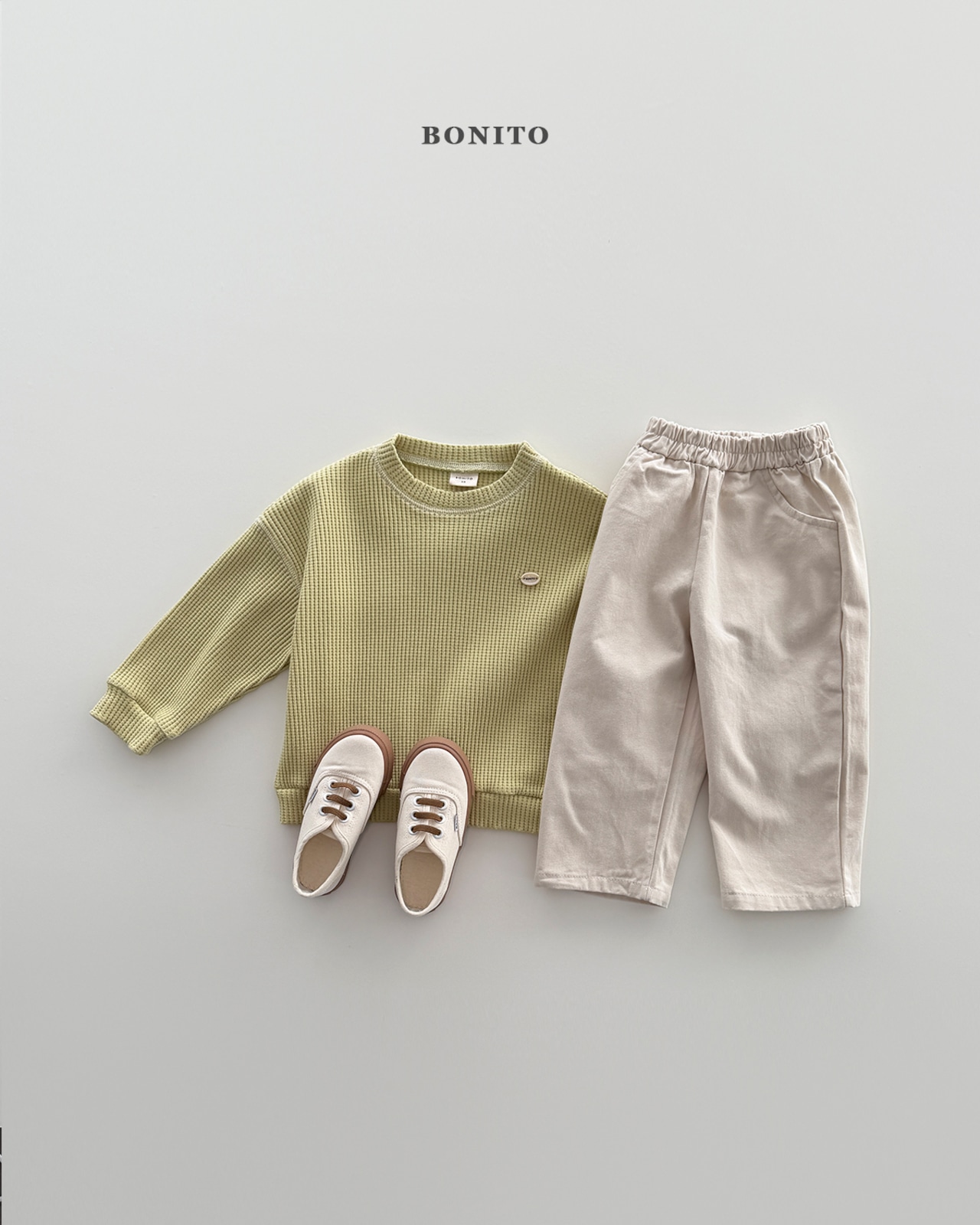 BONITO 26/SS ワッフルガイトレーナー