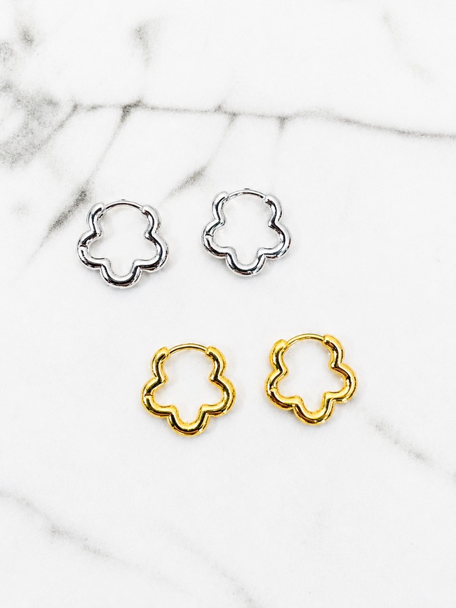 COMME JEWELRY"FLOWER TYPE PIERCE"