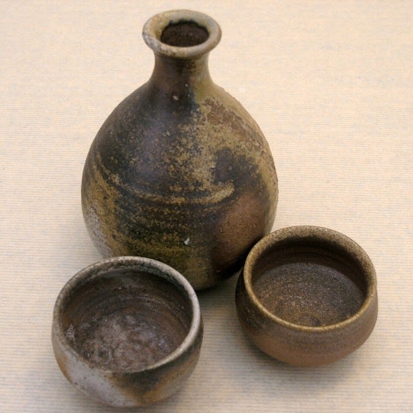 津軽金山焼・松風・酒器・No.160419-107・梱包サイズ60 | リサイクル