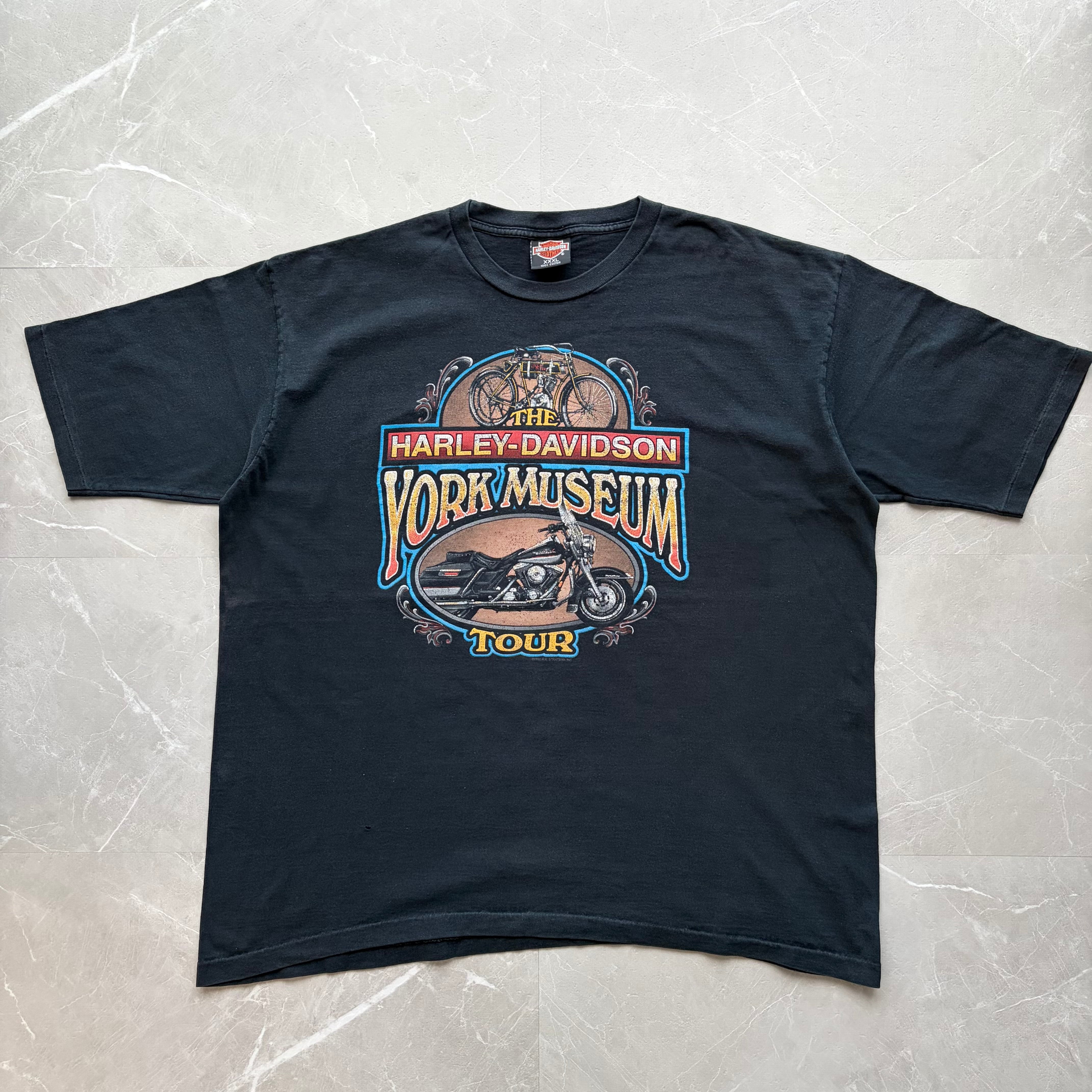 90s 00s stussy 半袖T チョッパーバイク フォトプリント 00s STUSSY/Kids photo Tee/M/Mexico製/キッズフォトT/Tシャツ