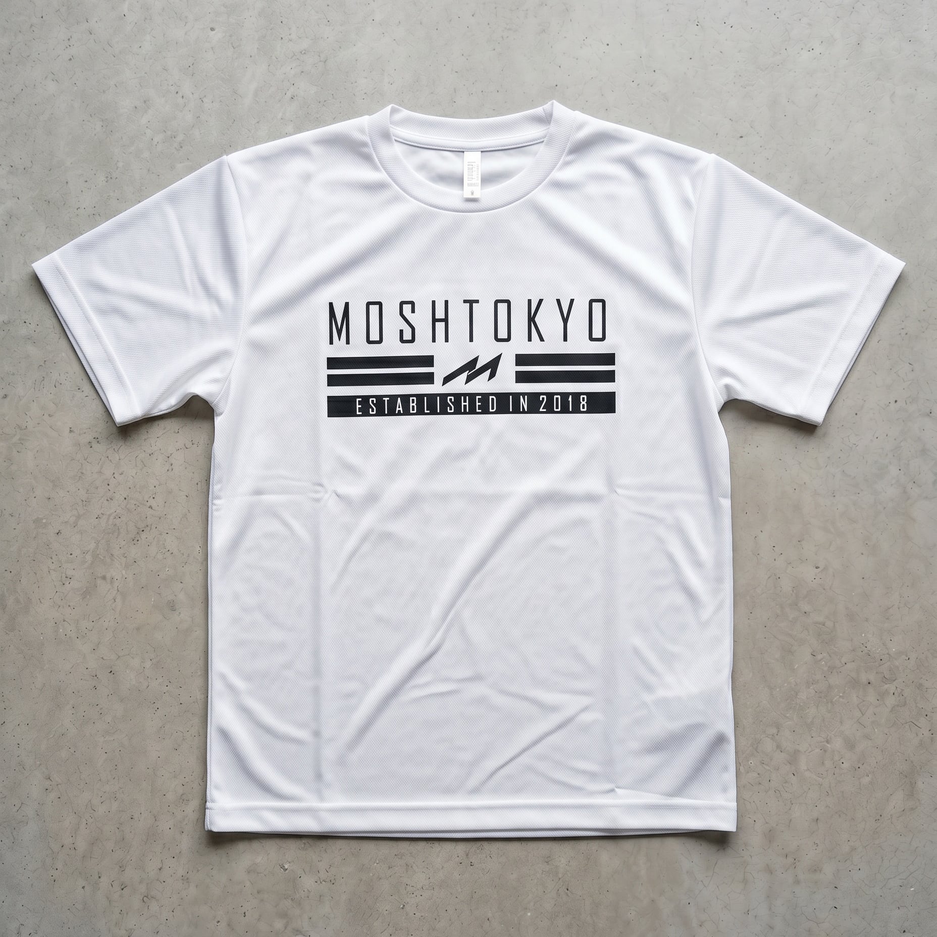 MOSHTOKYO2025 DRYSHIRT(MH-008)WHITE