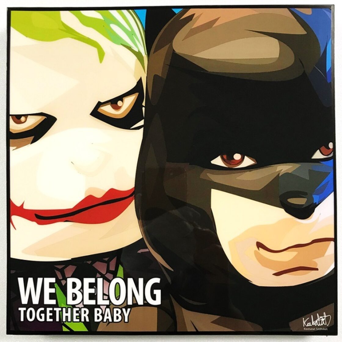 BATMAN & JOKER BEAR / バットマン ジョーカー ベアー「ポップアート 