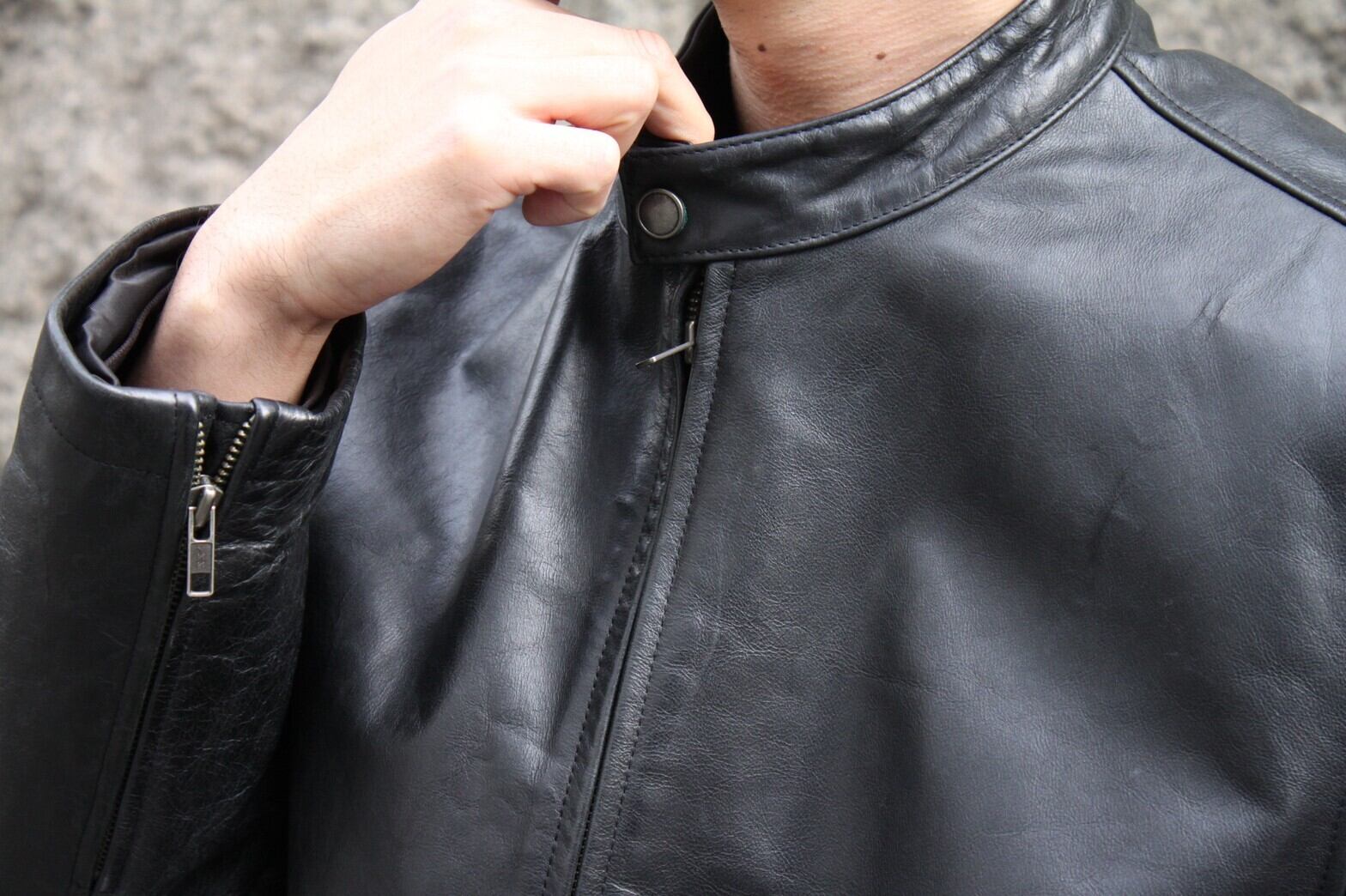 90s OLD GAP Single Riders Cow Leather | VOLAR