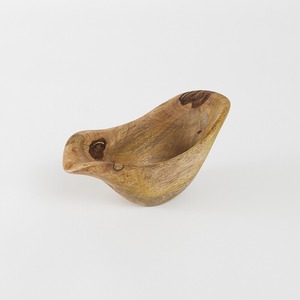 Wood bowl bird (Ssize)