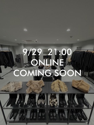 【9/29(火) 21:00〜】新入荷商品 一斉公開・販売開始
