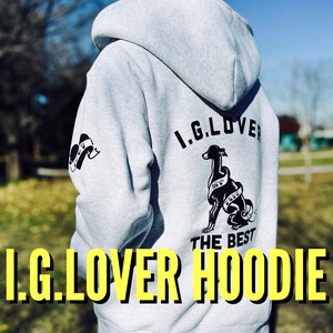 "I.G.LOVER HOODIE" イタ推しジップパーカ