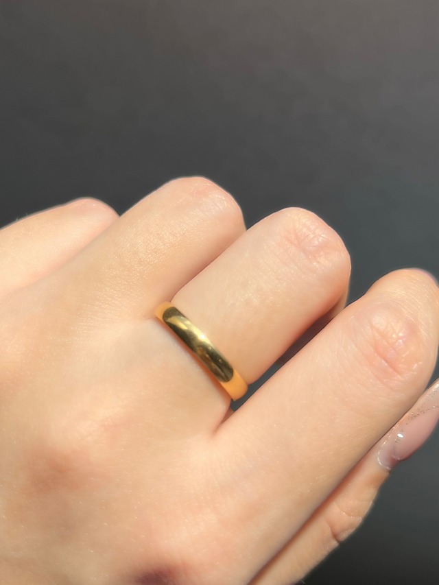 3mm simple ring