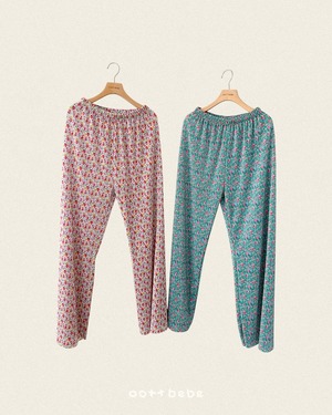 [oottbebe] Flower Pleated Pants (Mom) / [오뜨베베] 꽃송이플리츠바지(맘)
