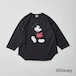 【WALLA WALLA SPORT】 PRINTED BASEBALL TEE /MICKEY MOUSE USED BLACK