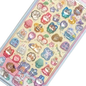 オリジナルボンボンドロップシール　きぐるみボンボン