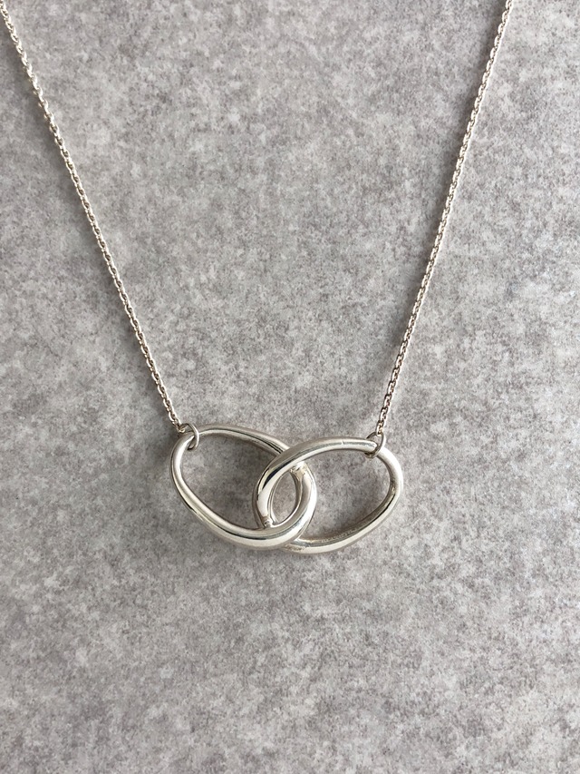 Tiffany & Co. ティファニー ネックレス シルバー ダブルループ 925 vintage ヴィンテージ オールド v3e3tx