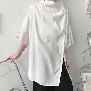 asymmetric loose shirt（アシンメトリールーズシャツ）-b369