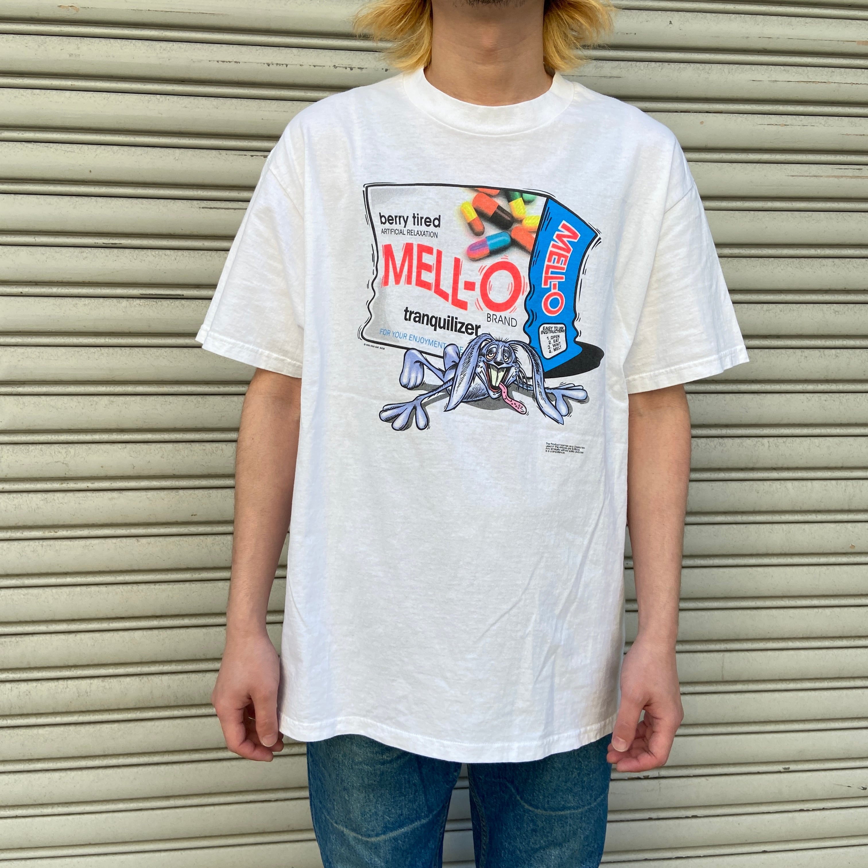 80s 90s Bad otis English Dogs バンドTシャツ L