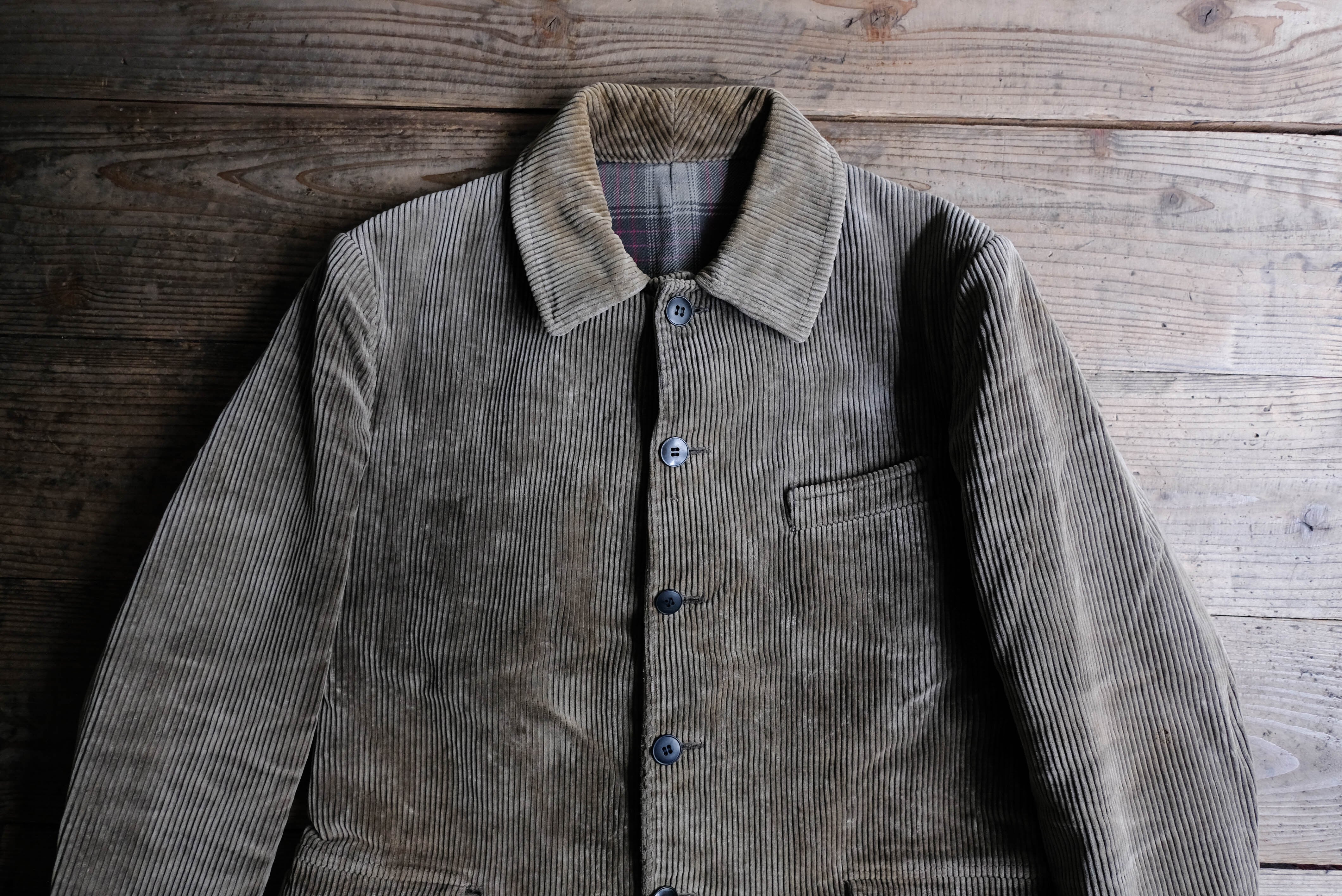 1940s フランス SOMLYS コーデュロイワークジャケット② | militaria