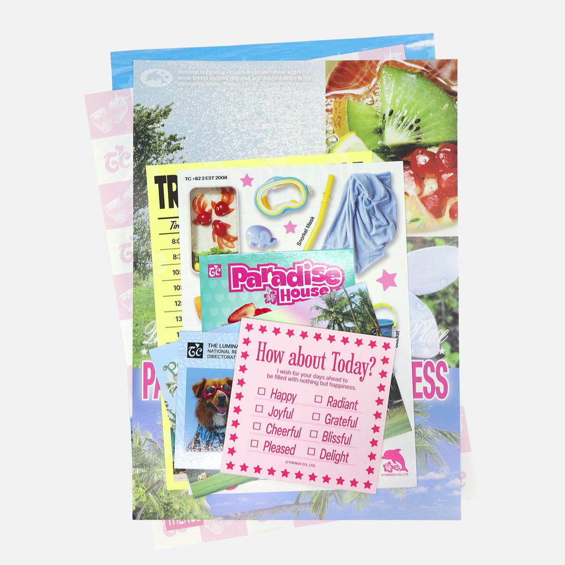 THENCE] コンセプトペーパー セット（Paradise） | moim - 韓国雑貨や