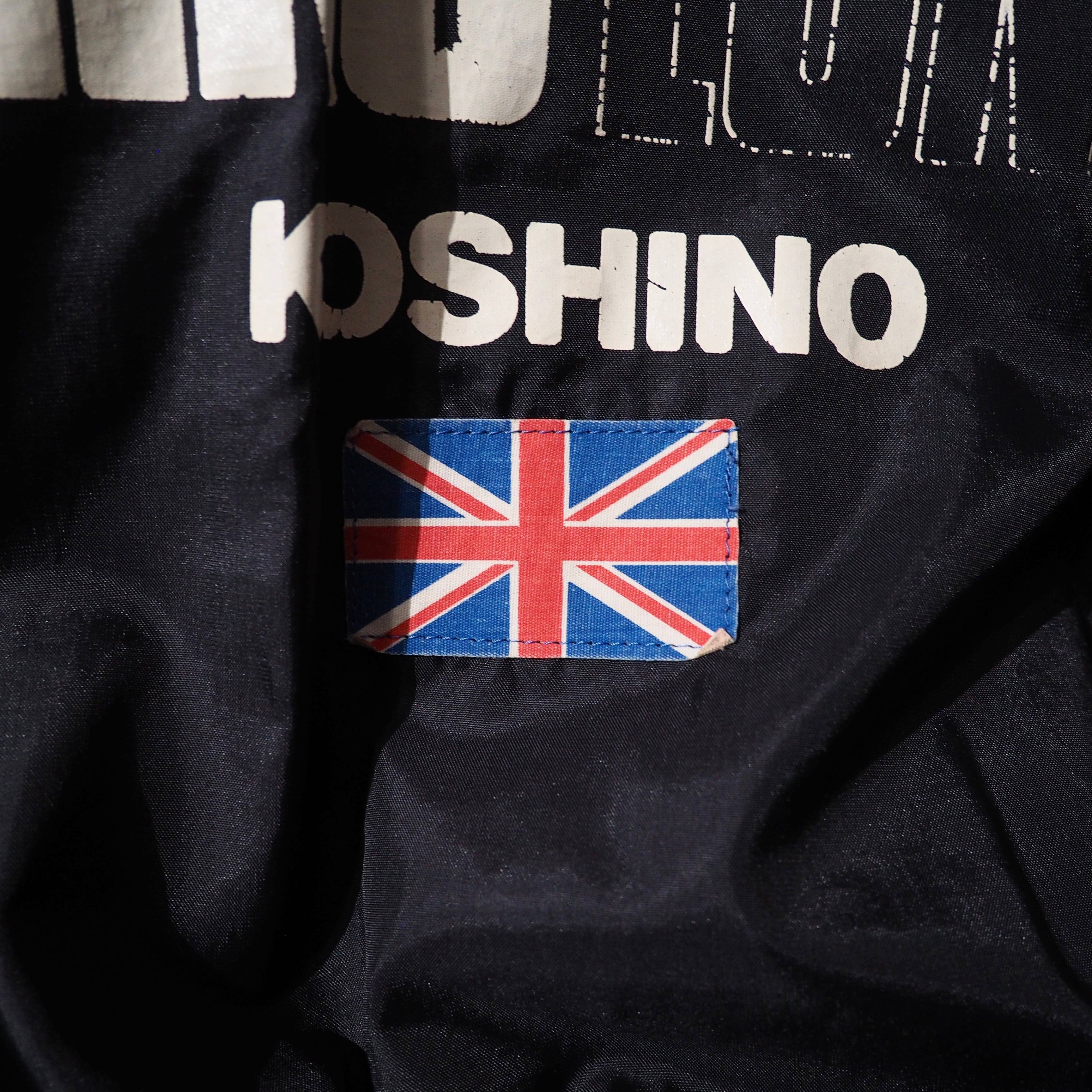 1980s " MICHIKO LONDON " Big logo printed vintage Short length jacket