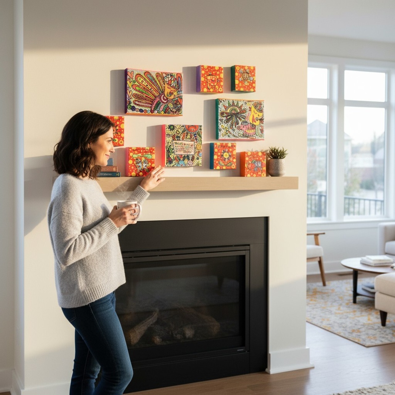 pipiキャンバス いつもそばにいるよ