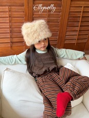 エリーモリー / ELLY MOLLY / トトボーダージョガーパンツ / 韓国子供服 / ジュニア / 26winter〖取寄〗*13~19号*