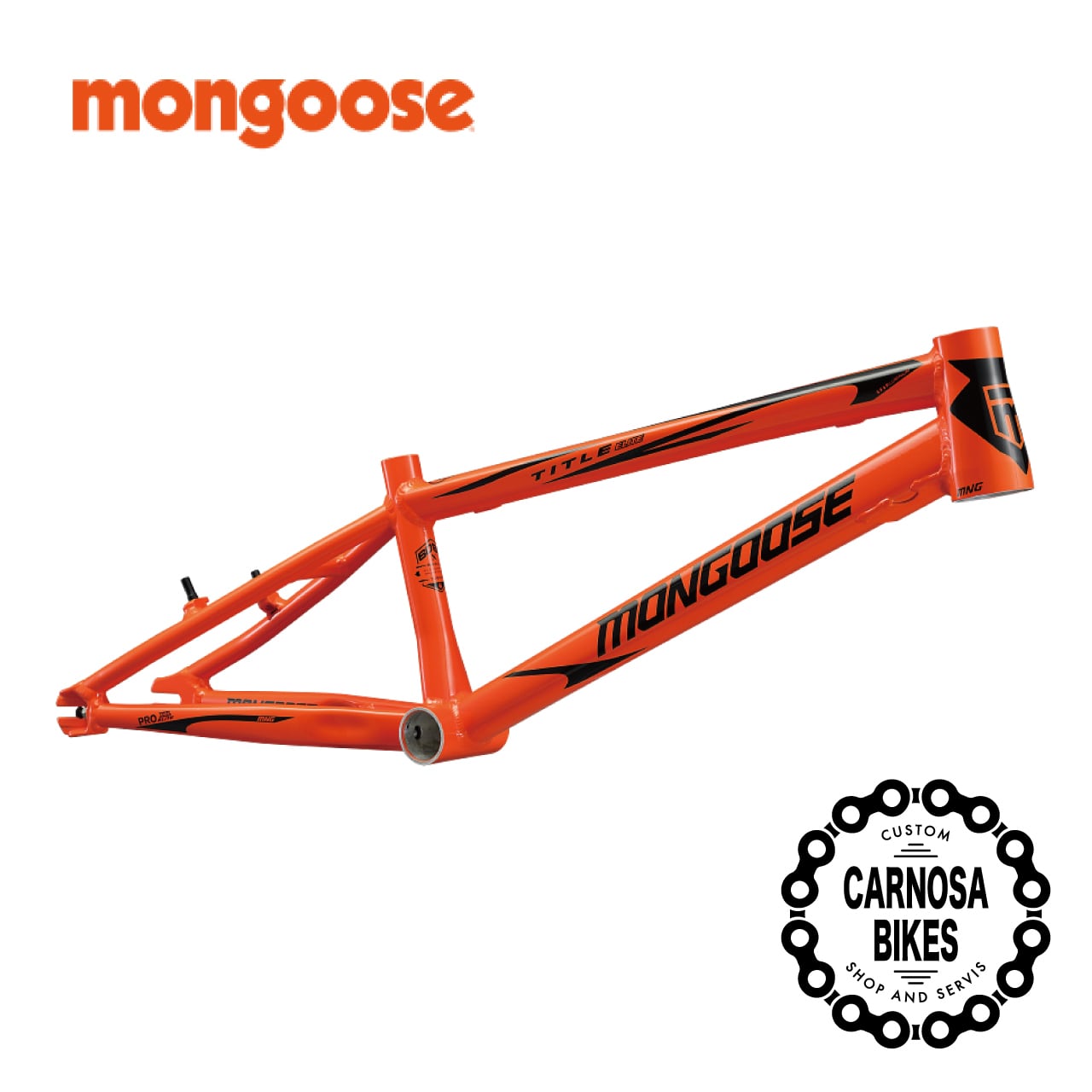 【mongoose】TITLE ELITE PRO XL FRAME [タイトルエリートプロ XL フレーム] 20インチ BMXレーサー |  【CARNOSA BIKES】マウンテンバイク&BMX 自転車ショップ powered by BASE