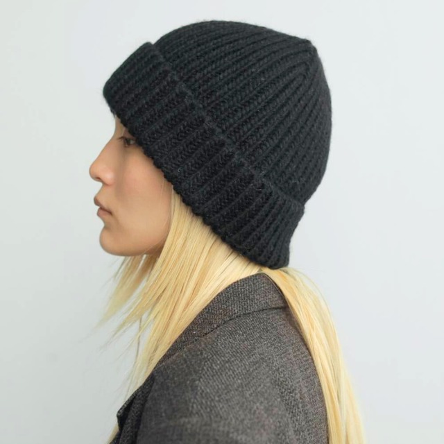 【 anuke 】Lowgauge Knit Cap