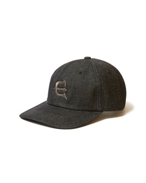 EVISEN / DENIM ONE UP 6PANEL / BLACK