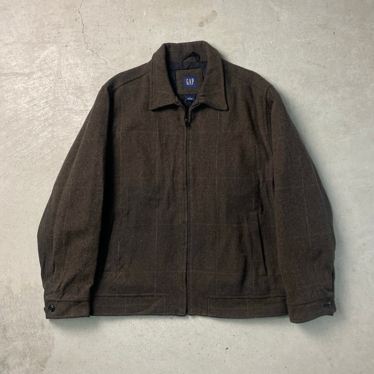 GAP オールドギャップ ウールジャケット スイングトップ メンズL GAP オールドギャップ ウールジャケット スイングトップ メンズL